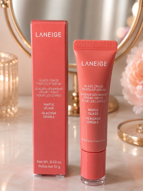 LANEIGE Other - LANEIGE Glaze Craze Tinted Lip Serum - Coral Peach